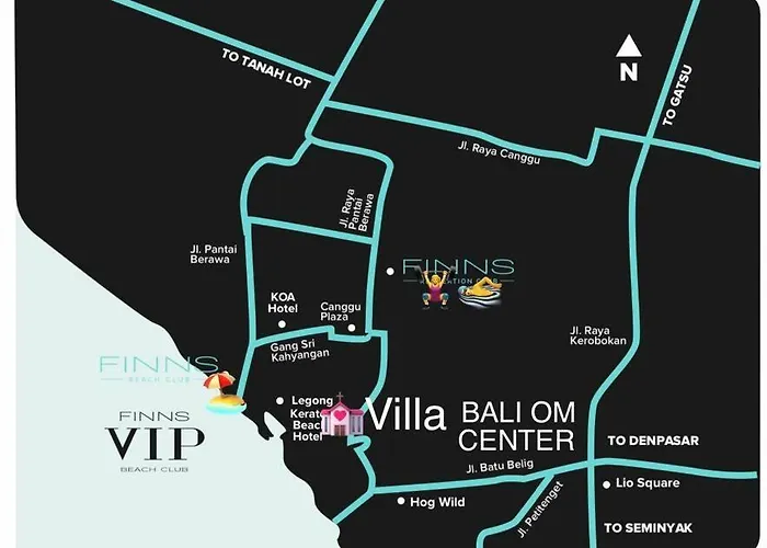 Bali Om Center - Location, Beautiful Near The * Canggu (Bali)